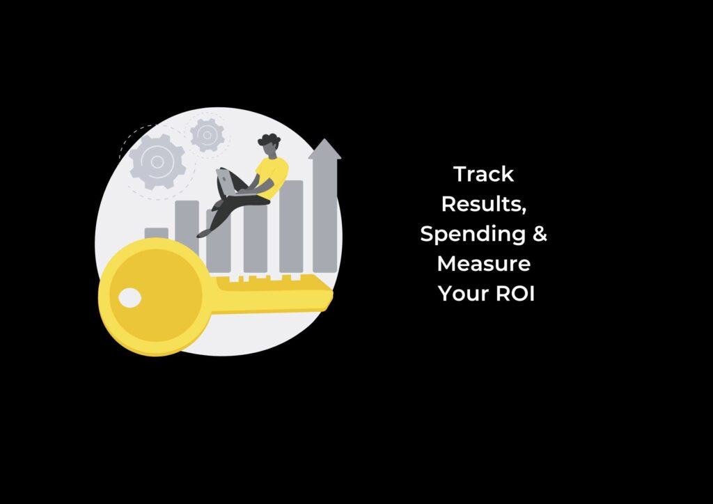 Track results, spending, and measure your ROI