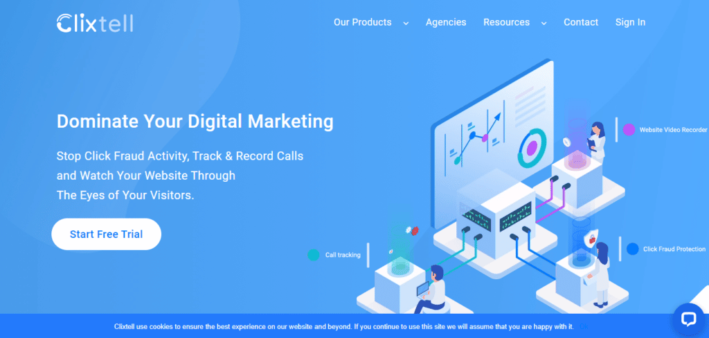 Clixtell - Call Tracking Tool