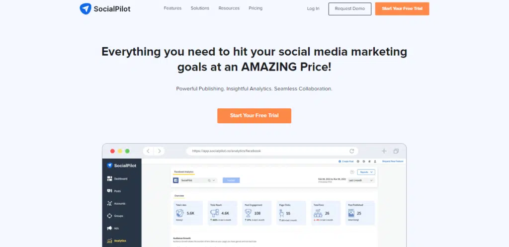 Social Pilot - Facebook Ad Tool