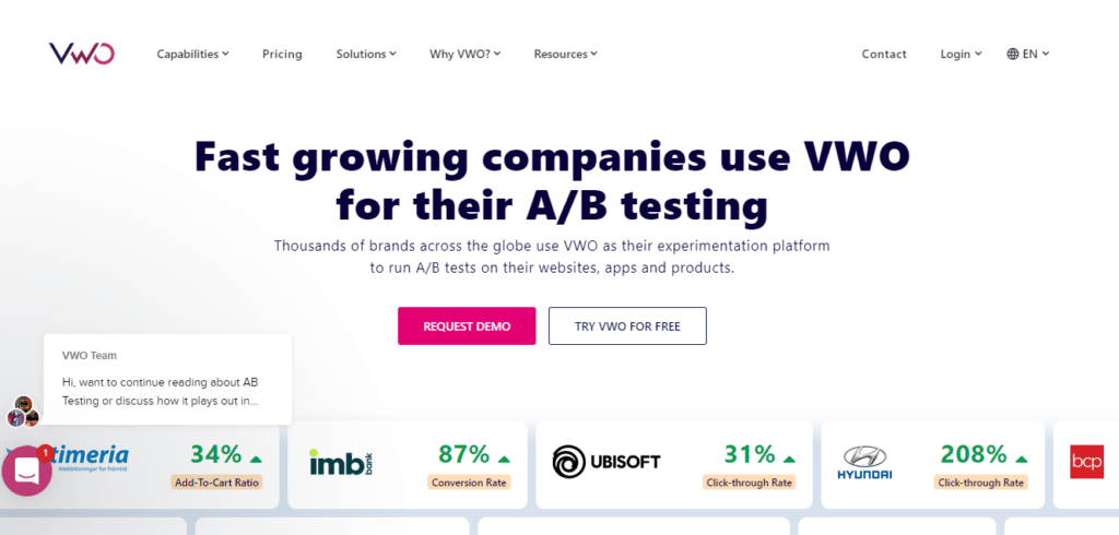 Visual Website Optimizer - A/B Testing Tool