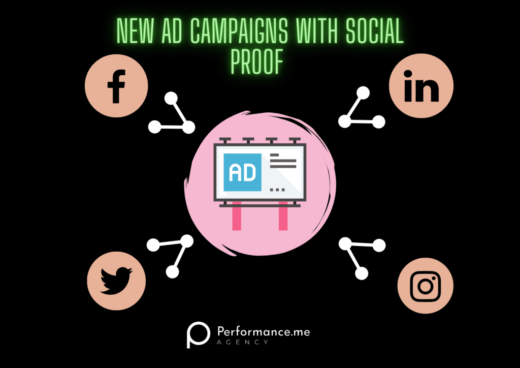 New Ad Campaigns With Social Proof - Facebook ad relevance score